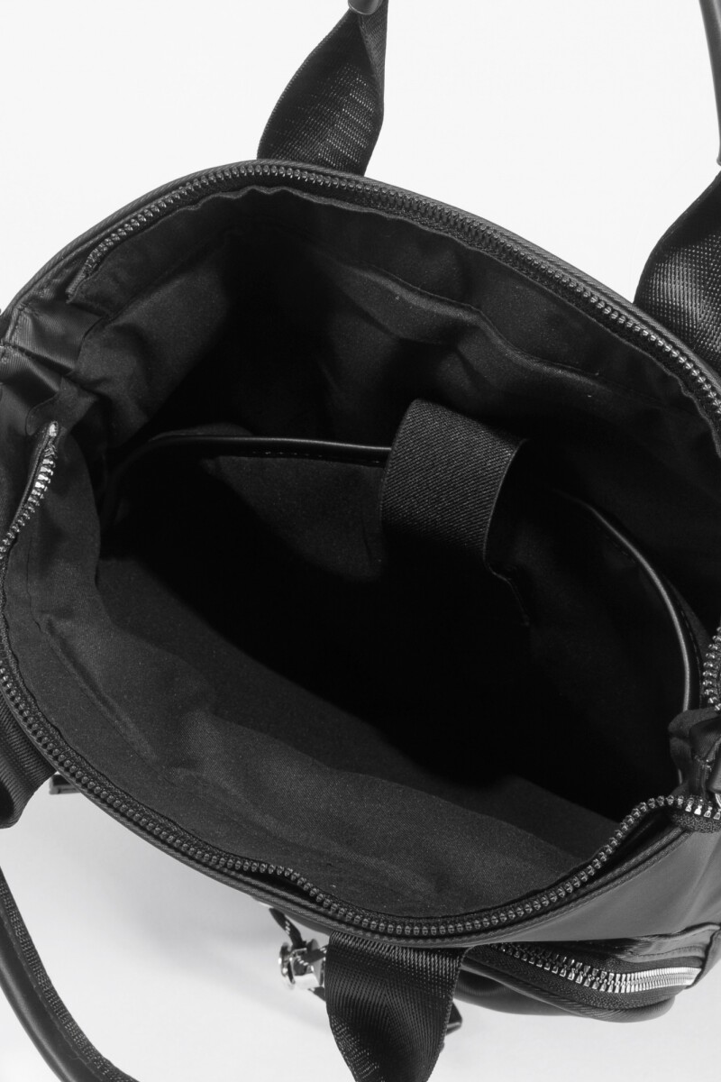 Mochila porta laptop con bolsillo fruncido verde