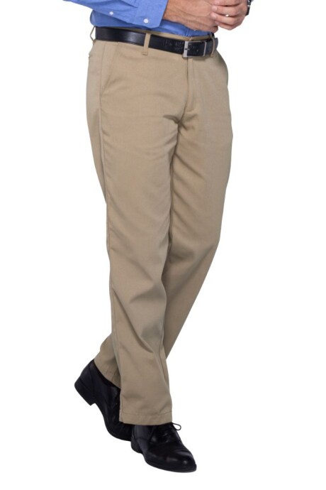 Pantalón gabardina Beige
