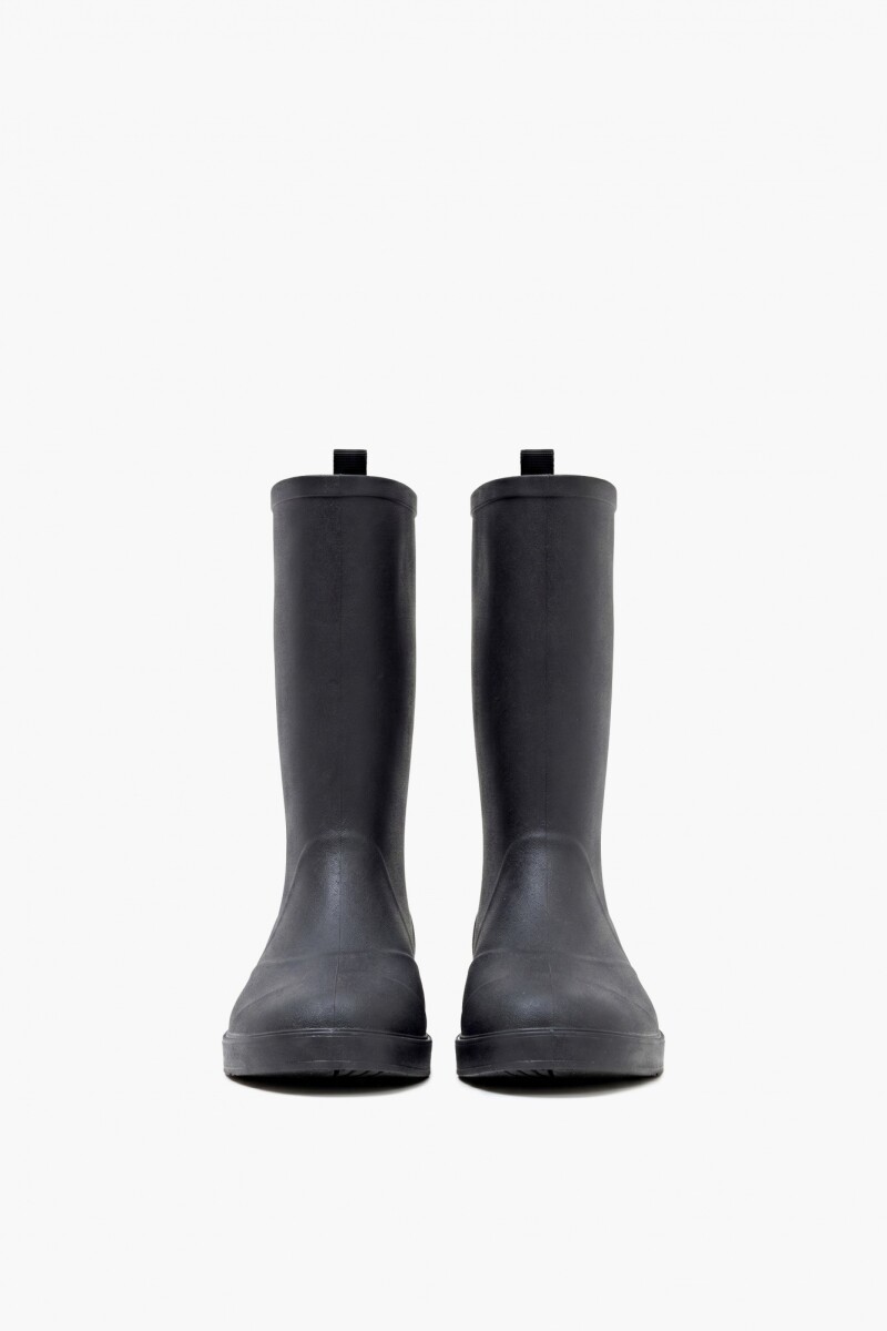 Bota de lluvia negro