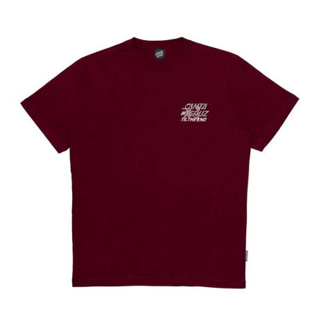 Remera Santa Cruz Unwind Bordeaux