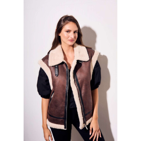 Chaleco Gamulan Marron