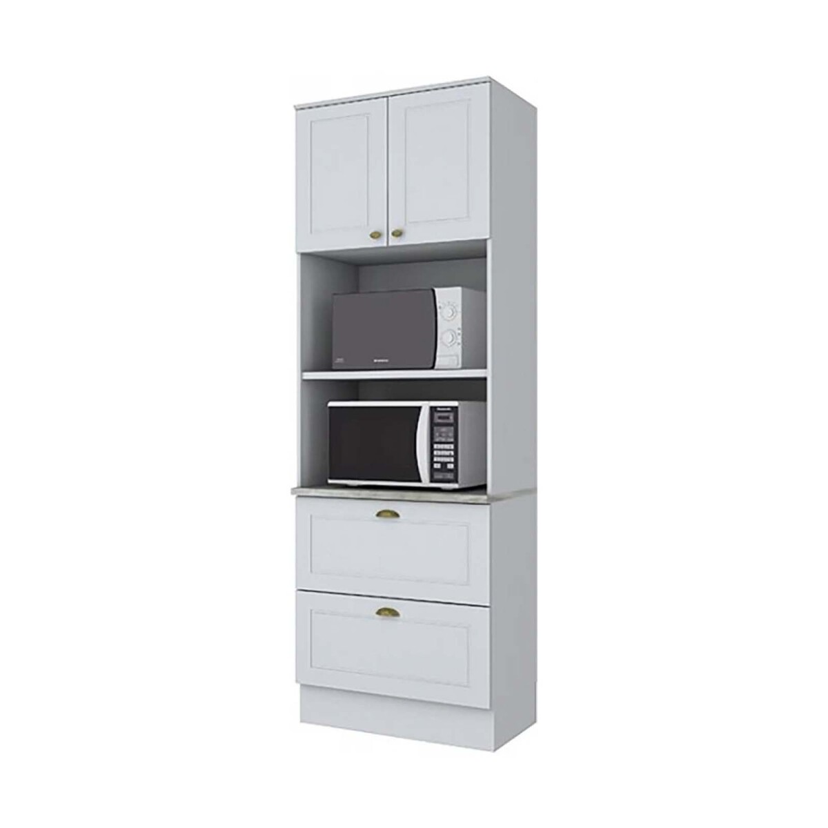 ARMARIO DE COCINA - 72 CM MDF BLANCO AMERICANA 