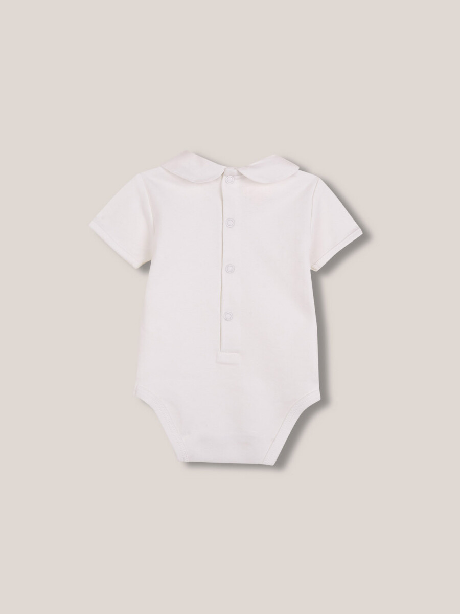 Body Con Cuello Bebe Blanco