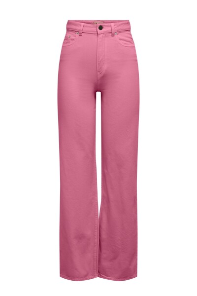 Jeans Camille-milly Tiro Extra Alto Pink Flambé
