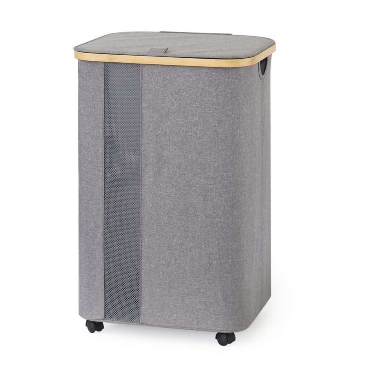 Cesto Organizador C/Tapa 405*33X65Cm Ex Tela - Gris 