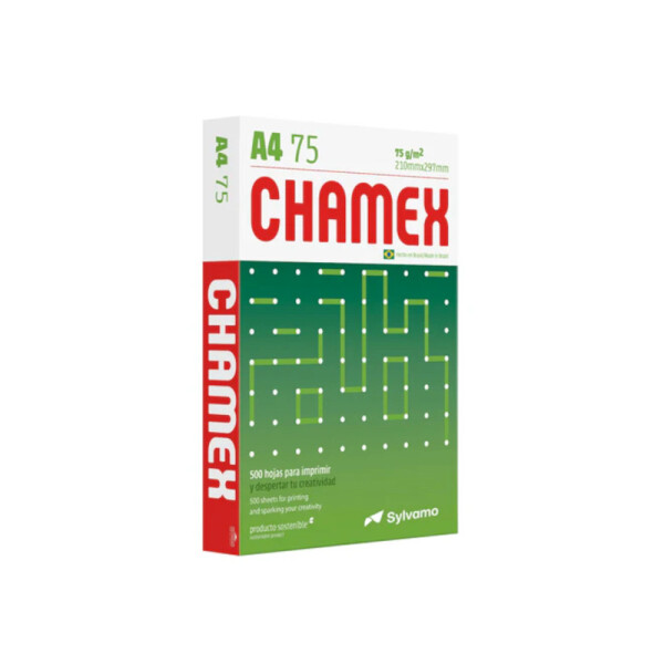 Hoja de fotocopia A4 Chamex - resma Única