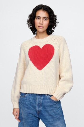Buzo Relaxed Mujer Modern Red Heart