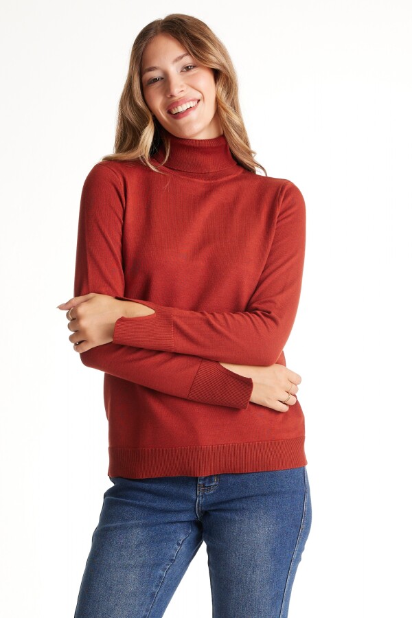 Polera Basica TERRACOTA