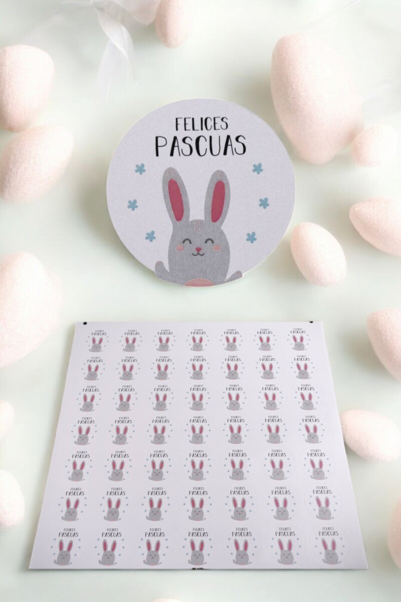 Stickers pascua plancha - DISEÑO 3 