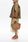 BOLSO SHOPPER MEDIANO Canela
