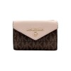 BILLETERA MICHAEL KORS JET SET CHARM 32T0GT9E58 marróncombinado