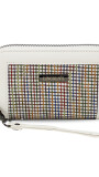 BILLETERA LORENZA HILOS MULTICOLOR C/ARENA