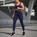 Calza Larga Tiro Alto de Lycra Modelo Básico AZUL