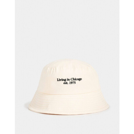 Sombreros Denim blanco crudo