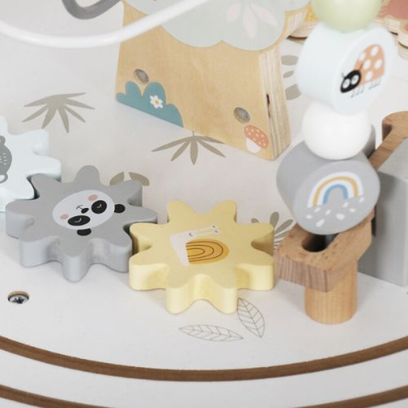 Mesa de actividades en madera pastel Mesa De Actividades En Madera Pastel