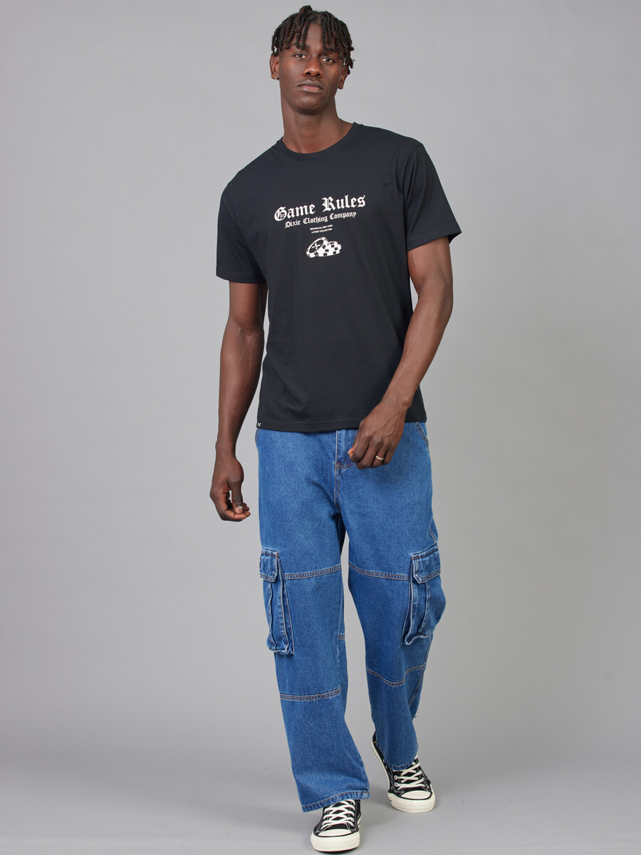 T-SHIRT MANEL DIXIE Negro