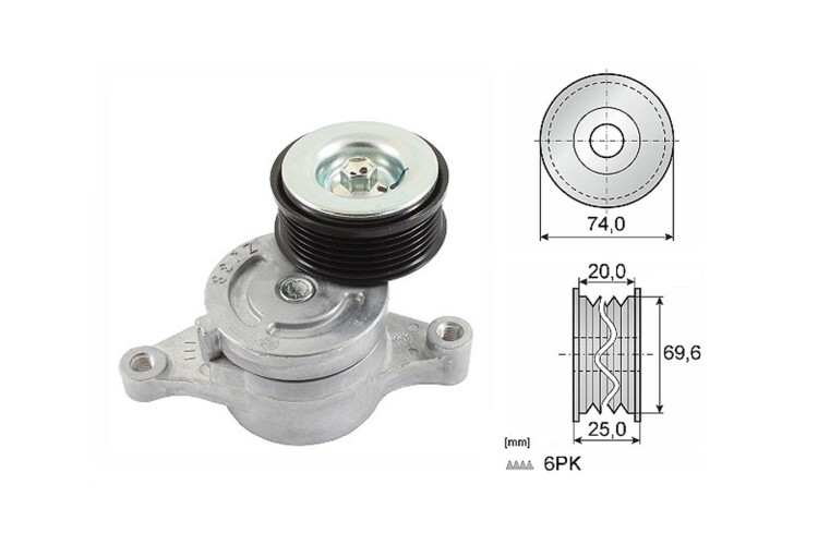 Tensor De La Correa Mazda 3 - Bm 16-25 Tensor De La Correa Mazda 3 - Bm 16-25