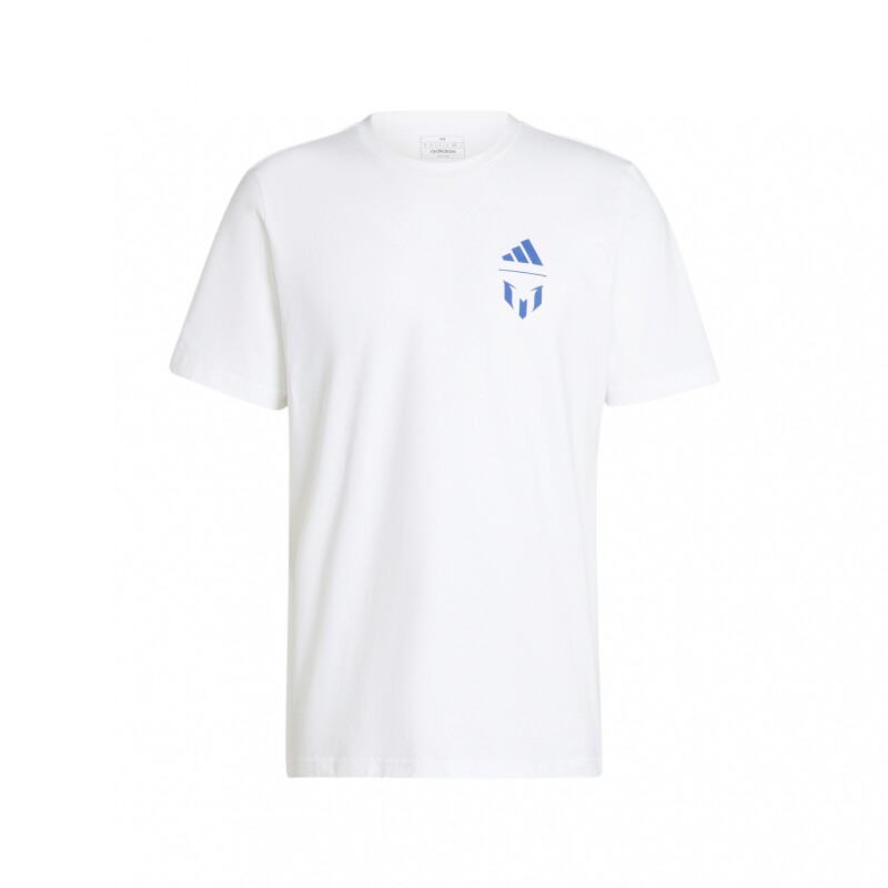 Remera adidas Messi Graphic White