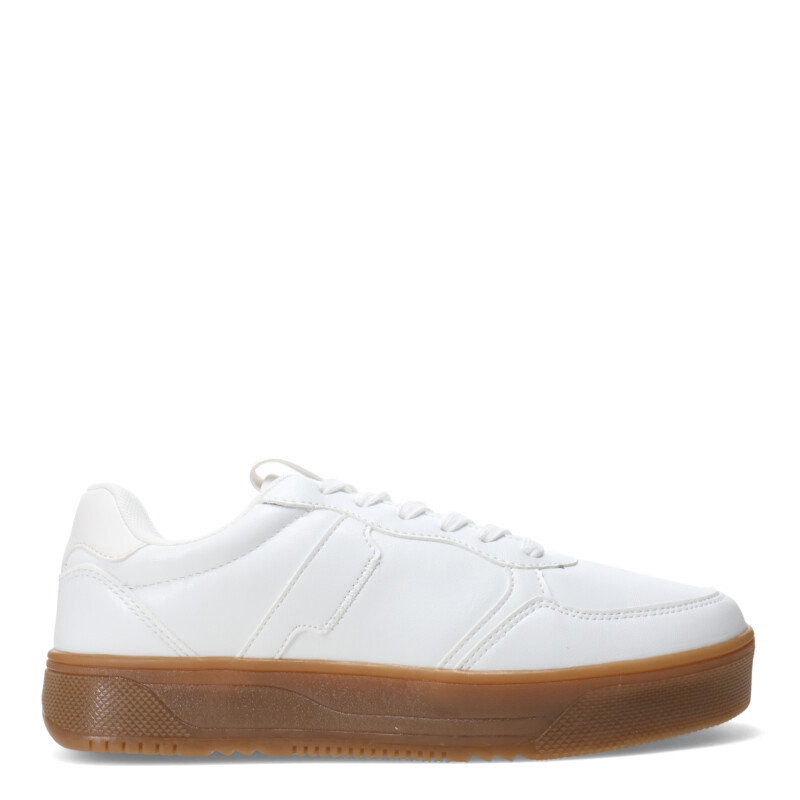 Championes de Mujer Miss Carol TINTY acordonado Blanco