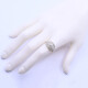 Anillo oro 18k antiguo con brillante y diamantes. Anillo oro 18k antiguo con brillante y diamantes.