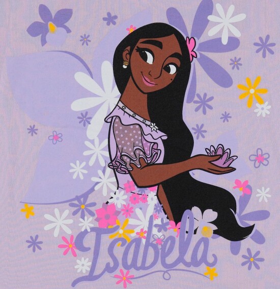 T-shirt de niña Isabella LILA
