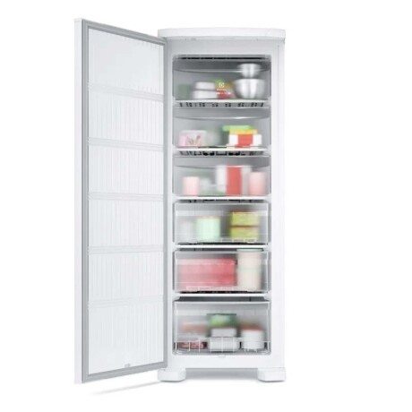 FREEZER VERTICAL FRÍO HUMEDO ELECTROLUX 215-LITROS BLANCO FE22 215L