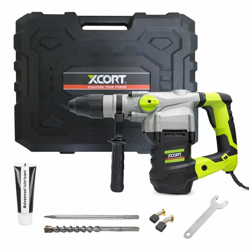 XCORT ROTOMARTILLO PROFESIONAL SDS-MAX 40 MM 1800W - 9 JOULES Xcort Rotomartillo Profesional Sds-max 40 Mm 1800w - 9 Joules