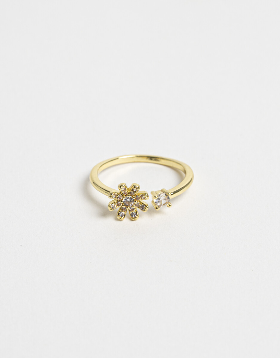 Anillo Con Strass 