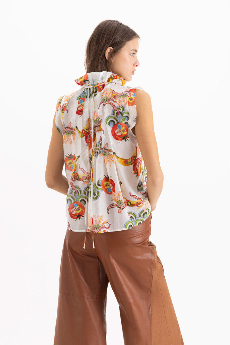 BLUSA POP Multicolor