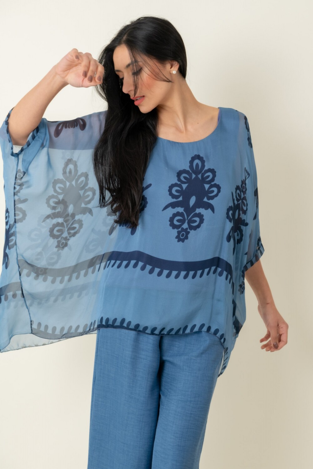 BLUSA CELANDINE Baby blue
