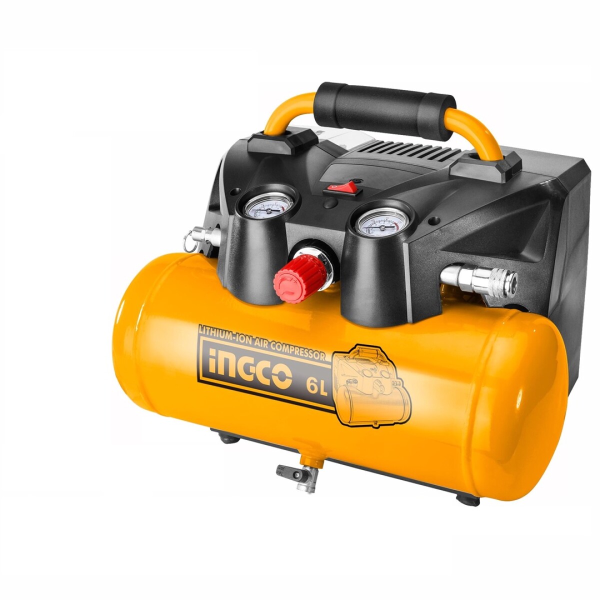 COMPRESOR 6LT A BATERIA 20V P20S INGCO CACLI2003 