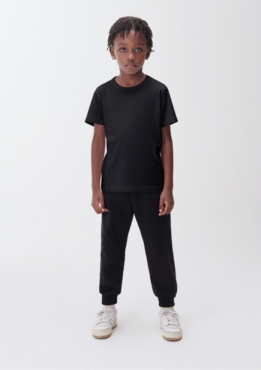 CAMISETA MM INFANTIL - PRETO ESCURO 