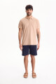 Remera Polo Viper Beige