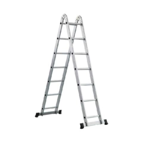 ESCALERA ARTICULADA DE ALUMINIO 2X7. 2,1/4,15M ESCALERA ARTICULADA DE ALUMINIO 2X7. 2,1/4,15M