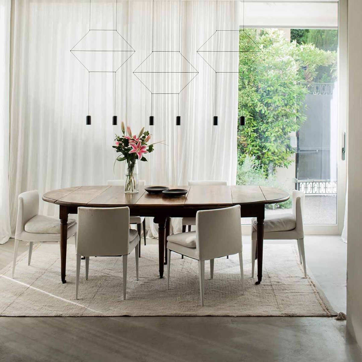 Alfombra lavable Bloom Natural - XL 