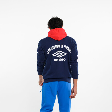 Canguro Placket Nacional Hombre Azul Marino, Rojo, Blanco