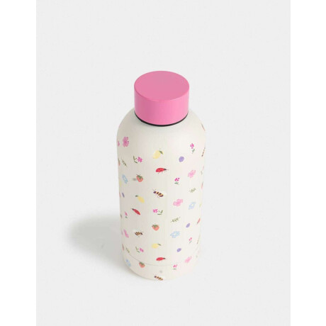 Botella De Acero Inoxidable De 350ml Blanco Crudo