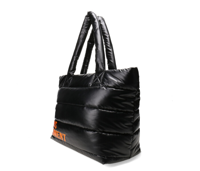Cartera SABINA capitoneada con estampa Black