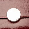 Bandolera The Circle En Cuero Charol Arrugado Berry