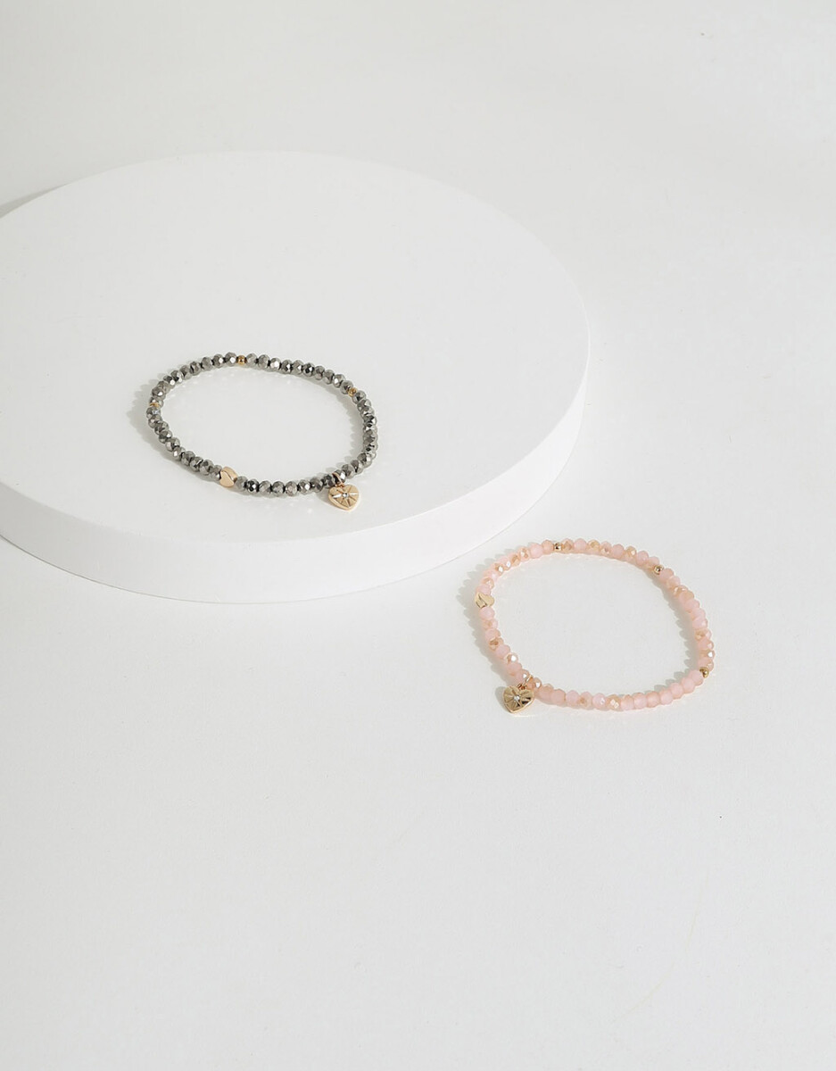 Set De Pulseras Elásticas Color 