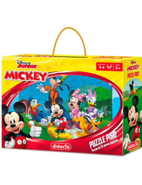 Puzzle de piso Didacta 35 piezas Disney Mickey Puzzle de piso Didacta 35 piezas Disney Mickey