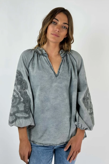 BLUSA ORIONIS gris s/m