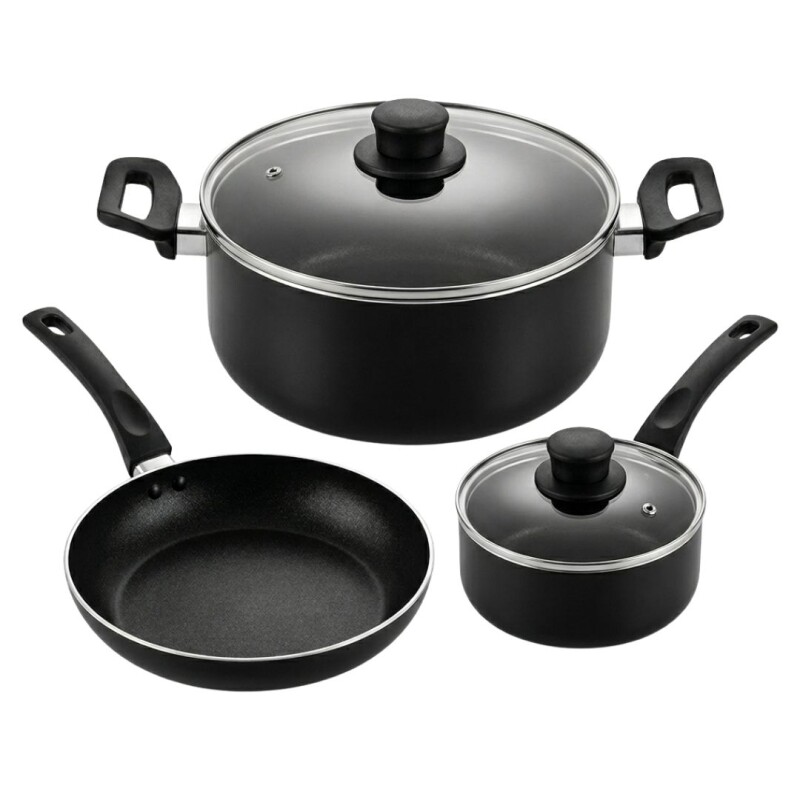 JUEGO DE OLLAS SAMURAI AMERCOOK 3 PIEZAS JUEGO DE OLLAS SAMURAI AMERCOOK 3 PIEZAS