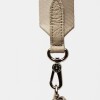 Morral Nina en cuero graneado Taupe Niquel