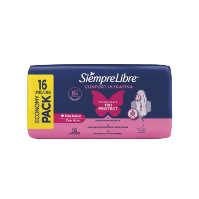 Siempre Libre Ultra Fina Max Suavidad 16 Uds. Siempre Libre Ultra Fina Max Suavidad 16 Uds.