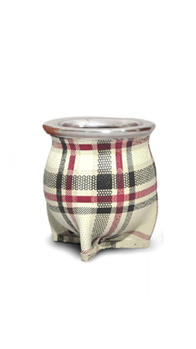 MATE DE CERÁMICA CHICO DELTA - ESCOCÉS FINO 
