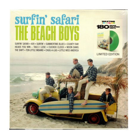Beach Boyssurfin' Safari (limited Transparent Green Vinyl)lp Beach Boyssurfin' Safari (limited Transparent Green Vinyl)lp