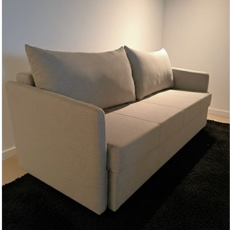 Sofá Cama 3 Cuerpos que se Hace Cama 2 Plazas 140×190 cm | Resortes Bonnel + Espuma D28 Sofá Cama 3 Cuerpos que se Hace Cama 2 Plazas 140×190 cm | Resortes Bonnel + Espuma D28