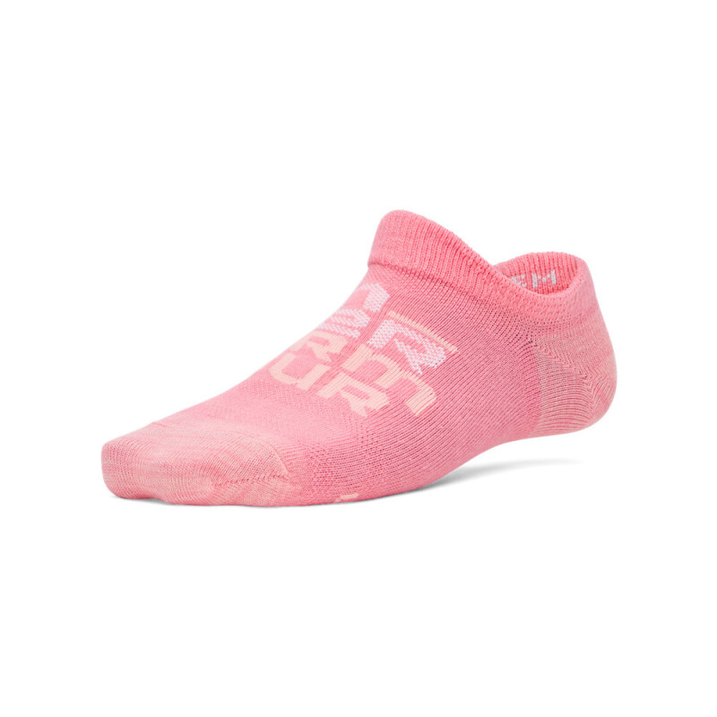UA Yth Essential No Show 6pk-PNK PNK-601