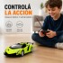 Auto Deportivo a Control Remoto Tipo Lamborghini con Luces LED VERDE